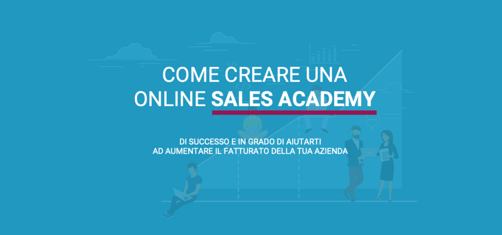 creare sales academy online successo